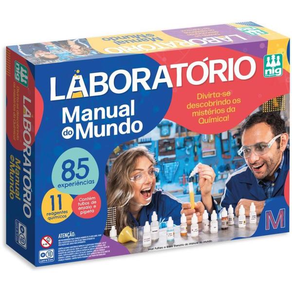 Imagem de Brinquedo Diverso Laboratorio Manual do Mundo