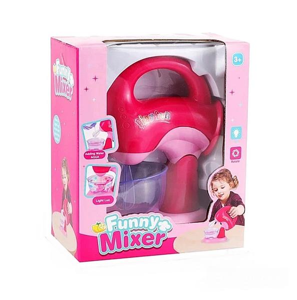 Imagem de Brinquedo Divertido de Cozinha Infantil Batedeira Mixer Movimento Real Com Luzes