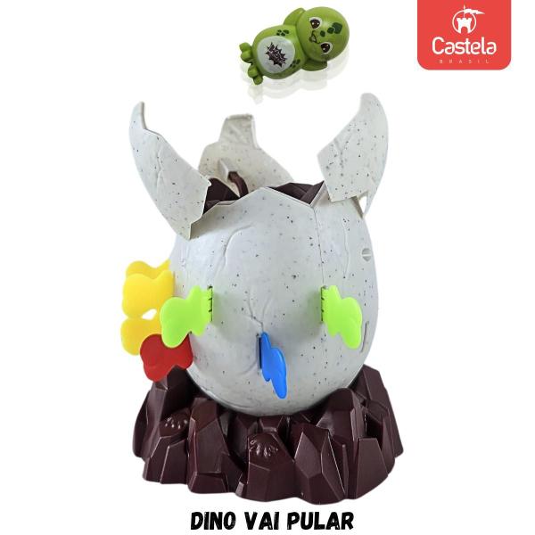 Imagem de Brinquedo Divertido Espeta Dino Pula Dinossauro 17 Adagas Castela