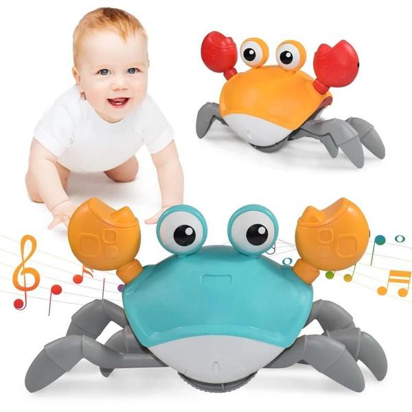 Imagem de Brinquedo Educacional Musical de Indução - Caranguejo e Polvo para Bebês