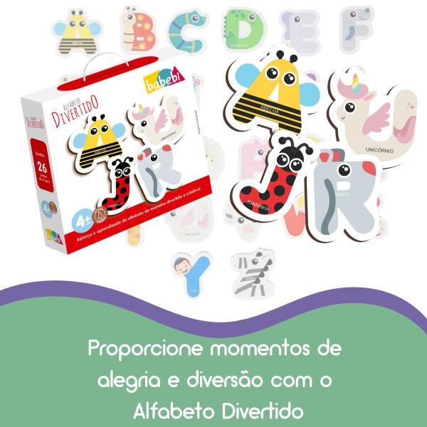 Imagem de Brinquedo Educativo Alfabeto Divertido Alfabetizacao Letras