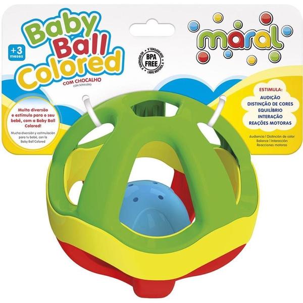 Imagem de Brinquedo Educativo BABY BALL Colorida