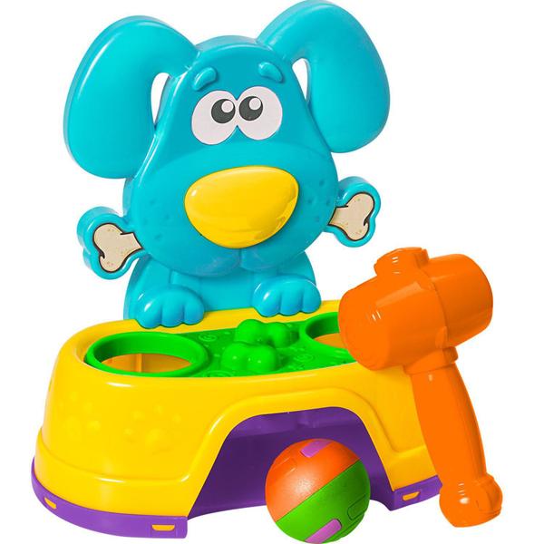 Imagem de Brinquedo Educativo Bate Dog Martelo Na Caixa - Jp Brink