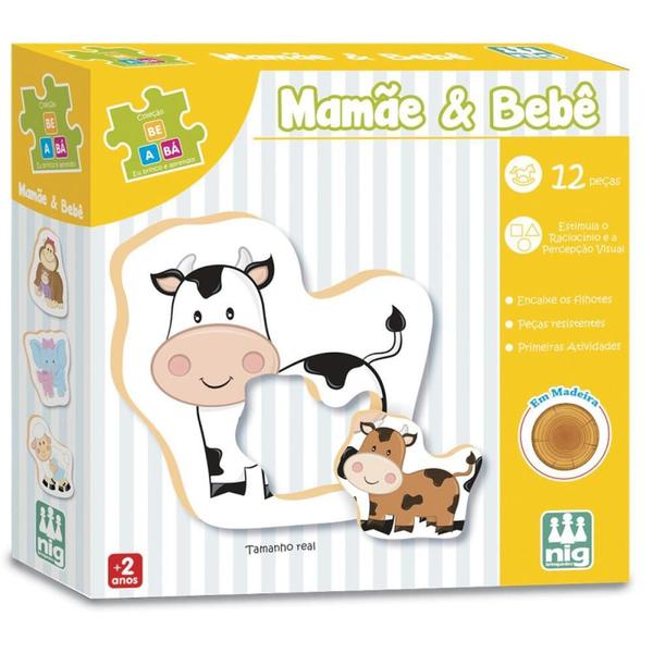 Imagem de Brinquedo Educativo BE a BA Mamae e Bebe