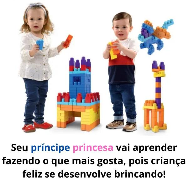 Brinquedo Educativo Blocos Montar Encaixar Bebe Grande 40pçs Criança Infantil Monta Monta fácil encaixe - Dismat Imagem de Brinquedo Educativo Blocos Montar Encaixar Bebe Grande 40pçs Criança Infantil Monta Monta fácil encaixe
