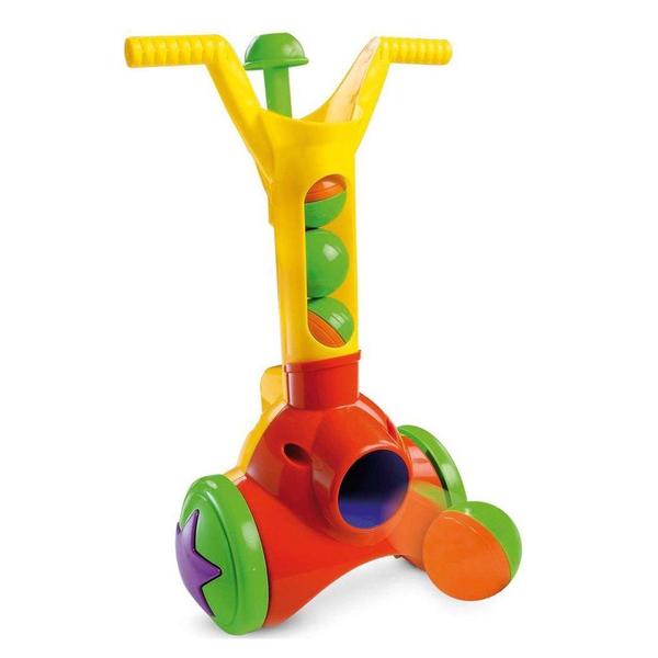 Brinquedo Educativo Boom Ball Infantil Lança Bolinhas Divertido - Dismat Imagem de Brinquedo Educativo Boom Ball Infantil Lança Bolinhas Divertido