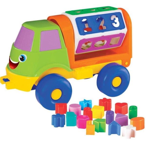 Imagem de Brinquedo Educativo Caminhão Sorriso - Mercotoys 295