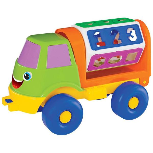 Imagem de Brinquedo Educativo Caminhão Sorriso - Mercotoys 295