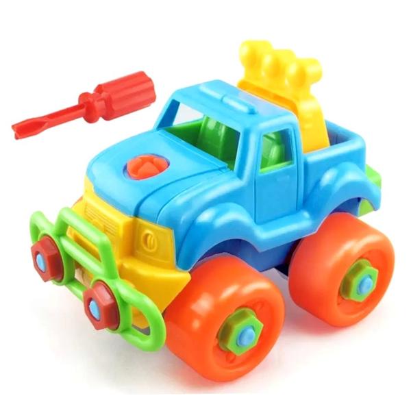 Imagem de Brinquedo Educativo de Montar com Chave Kit Jeeps