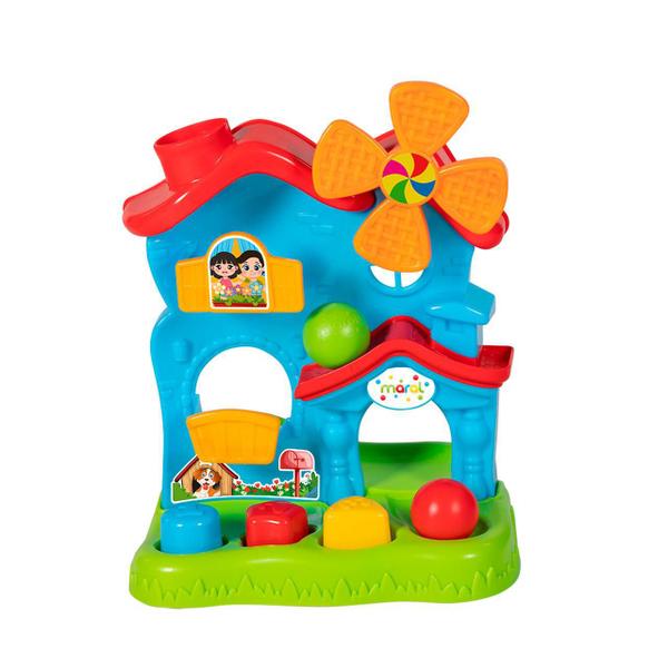 Imagem de Brinquedo Educativo Didático Casinha Play Home Ball - Maral