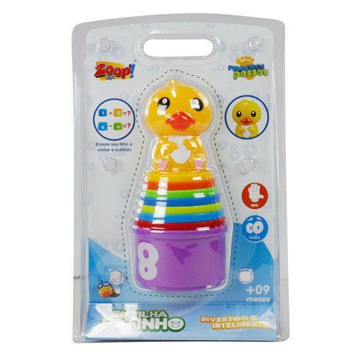 Imagem de Brinquedo Educativo Didático - Empilha Patinha - Zoop Toys