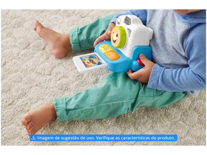 Imagem de Brinquedo Educativo Fotografia Câmera Sorrisos e   - Aprendizagem Emite Som Fisher-Price