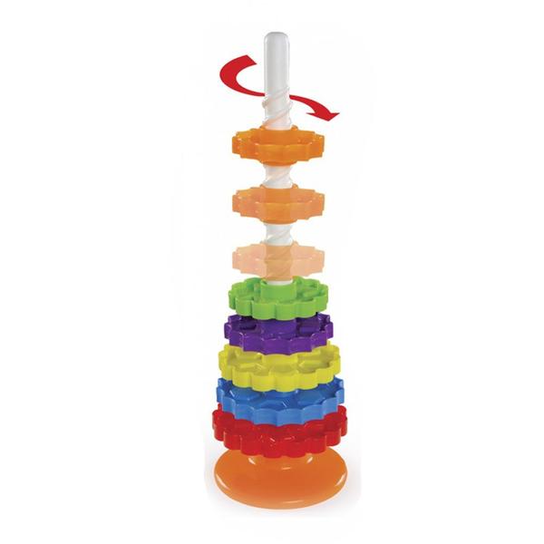Brinquedo Educativo Giro Mágico Didático Pedagógico Infantil Bebê Colorido 8pçs Interativo - Dismat Imagem de Brinquedo Educativo Giro Mágico Didático Pedagógico Infantil Bebê Colorido 8pçs Interativo