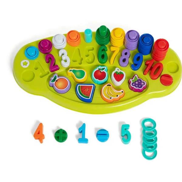 Imagem de Brinquedo Educativo Infantil Didático Conta Fácil TaTeTi