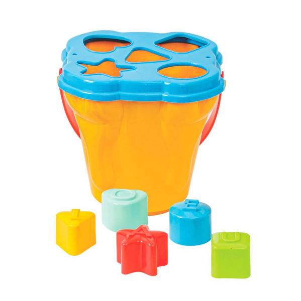 Brinquedo Educativo Infantil Encaixe Formas Blocos De Montar - Maptoy Imagem de Brinquedo Educativo Infantil Encaixe Formas Blocos De Montar - Maptoy
