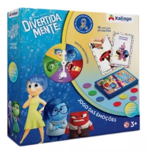 Imagem de Brinquedo Educativo Jogo De Tabuleiro Emoções Divertidamente 