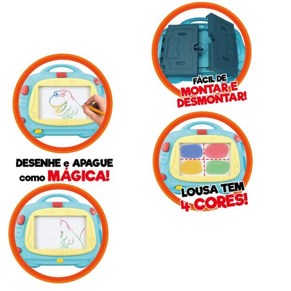 Brinquedo Educativo Lousa Mágica Projetora Dino Toyng Imagem de Brinquedo Educativo Lousa Mágica Projetora Dino Toyng
