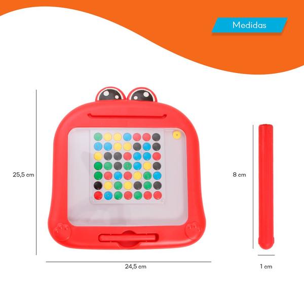 Imagem de Brinquedo Educativo Magnetoy Display Magnético Divertido