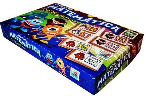 Brinquedo Educativo MDF-Jogo Matemática-Jogo Pedagógico - Big boy Imagem de Brinquedo Educativo MDF-Jogo Matemática-Jogo Pedagógico