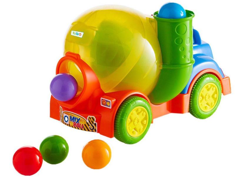 Imagem de Brinquedo Educativo Mix Ball Emite Luz e Som - Ta Te Ti 6 Peças