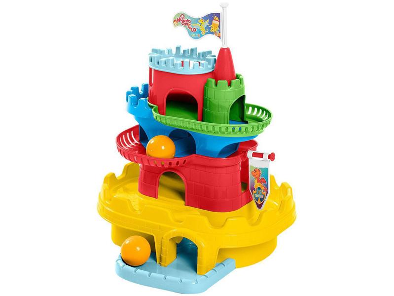 Imagem de Brinquedo Educativo Monta Castelo Ta Te Ti - 12 Peças