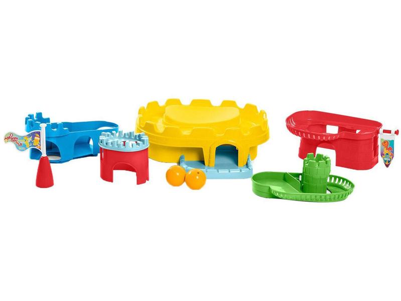 Brinquedo Educativo Monta Castelo Ta Te Ti - 12 Peças Imagem de Brinquedo Educativo Monta Castelo Ta Te Ti - 12 Peças