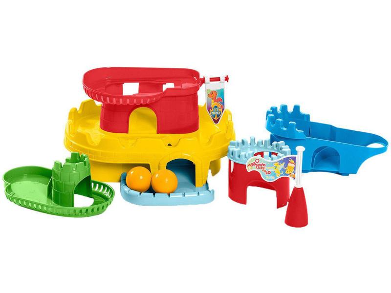 Imagem de Brinquedo Educativo Monta Castelo Ta Te Ti - 12 Peças