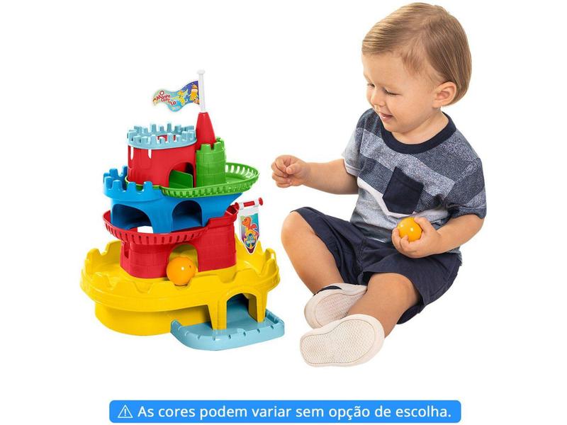 Brinquedo Educativo Monta Castelo Ta Te Ti - 12 Peças Imagem de Brinquedo Educativo Monta Castelo Ta Te Ti - 12 Peças