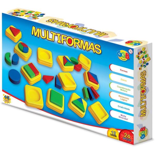 Imagem de Brinquedo Educativo Multiformas de Encaixe