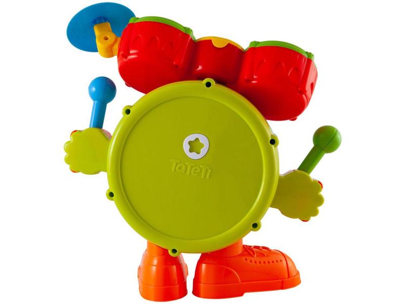 Brinquedo Educativo Musical 825 Baby Batera - Emite Luz e Som Tateti Imagem de Brinquedo Educativo Musical 825 Baby Batera - Emite Luz e Som Tateti