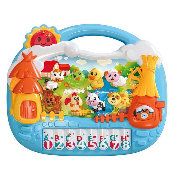 Imagem de Brinquedo Educativo Musical Com Sons De Fazendinha - Dm Toys