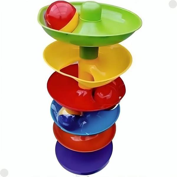 Imagem de Brinquedo Educativo Paki Rampa Com 3 Bolinhas 1282 Pakiplast