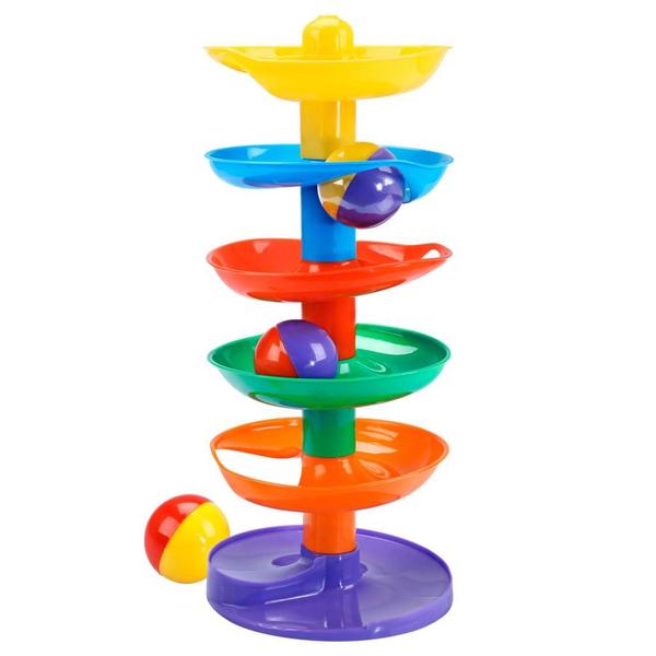 Imagem de Brinquedo Educativo Paki Rampa Com 3 Bolinhas - Paki Toys