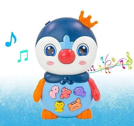 Imagem de Brinquedo Educativo para Bebe Pinguim Musical com Teclado