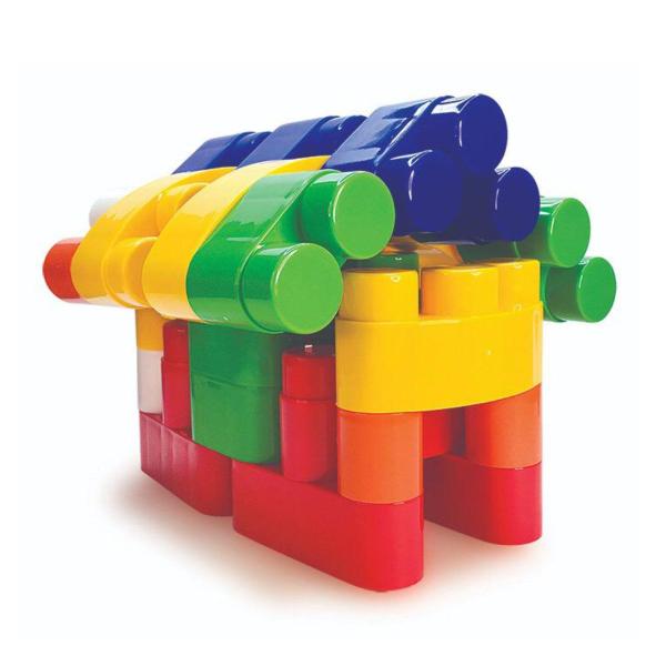 Imagem de Brinquedo Educativo Para Crianças Blocos de Montar 32 Peças