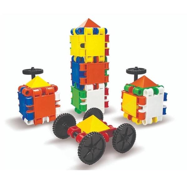 Imagem de Brinquedo Educativo Peças Encaixar Big Bricks 48 Peças Big