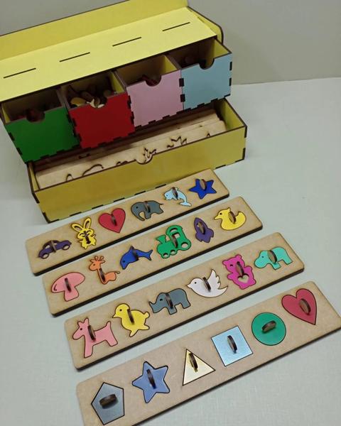 Imagem de Brinquedo Educativo - Pegue e Monte