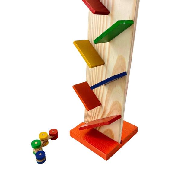 Imagem de Brinquedo Educativo Pista Maluca Grande Zig Zag Caida Pinus