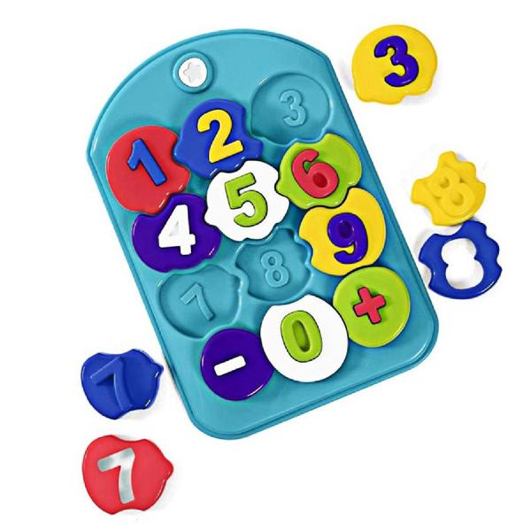Brinquedo Educativo Puzzle Mania Números Calesita - Ta Te Ti Imagem de Brinquedo Educativo Puzzle Mania Números Calesita