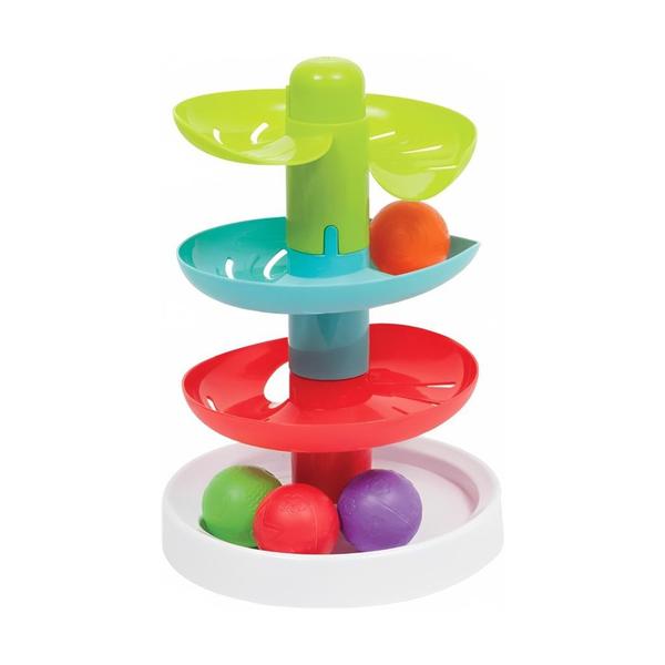 Imagem de Brinquedo Educativo Torre Espiral De Bola Colorido 10649 - Buba