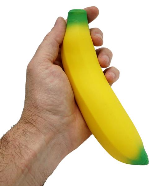 Imagem de Brinquedo elástico de banana JA-RU Super Squishy Fidget para crianças