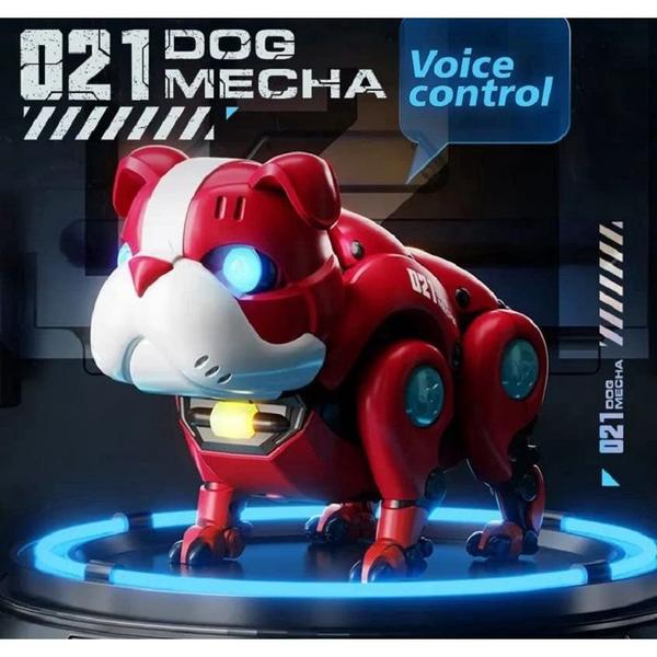 Brinquedo Eletrônico Cachorro Robô Musical Com Luzes Coloridas Anda - Toy king Imagem de Brinquedo Eletrônico Cachorro Robô Musical Com Luzes Coloridas Anda