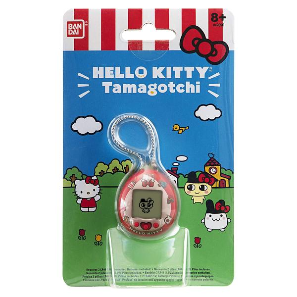 Imagem de Brinquedo Eletrônico Hello Kitty Tamagotchi: Portátil com Corrente e Baterias LR44 - 8+ Anos