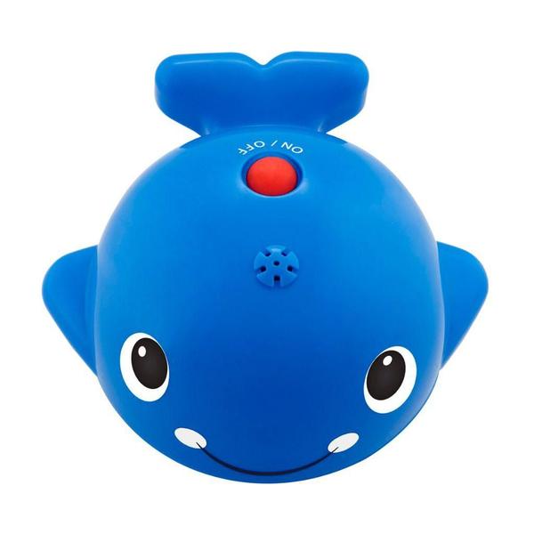 Imagem de Brinquedo Eletrônico Para Banho Baleia Salpica Chicco Azul