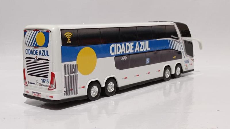 Imagem de Brinquedo Em Miniatura Ônibus Cidade ul 2 Andares