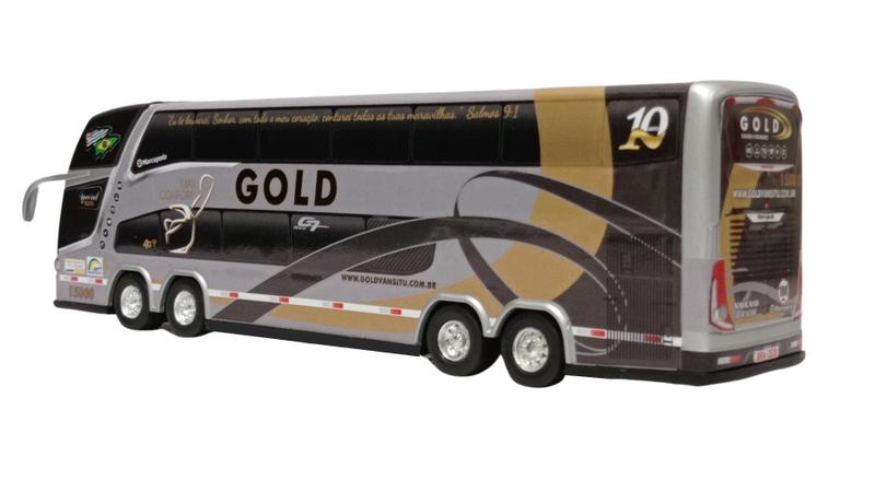 Imagem de Brinquedo Em Miniatura Ônibus Gold 2 Andares