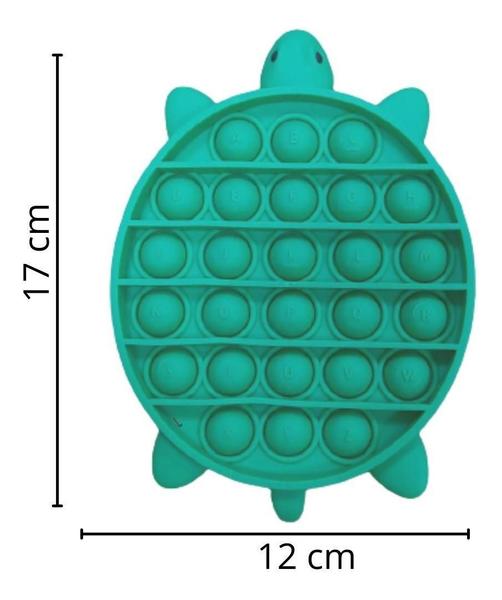 Imagem de Brinquedo Empurra Bolha Anti Stress Tartaruga Bw204