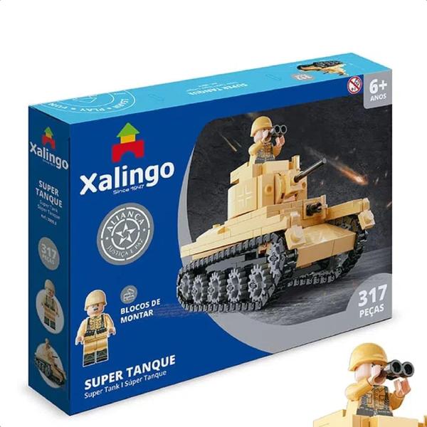 Imagem de Brinquedo Encaixe Aliança Justiça E P Super Tanque 317