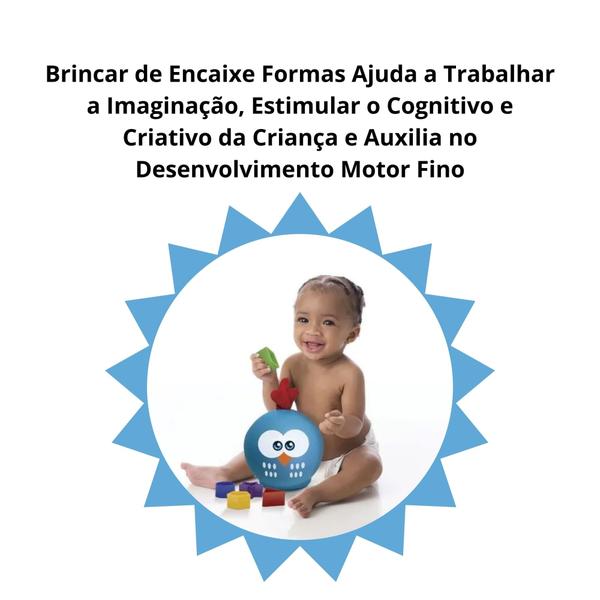 Imagem de Brinquedo Encaixe Formas 6 peças Galinha Pintadinha Recomendado para Crianças a Partir de 12 meses Elka - 1207