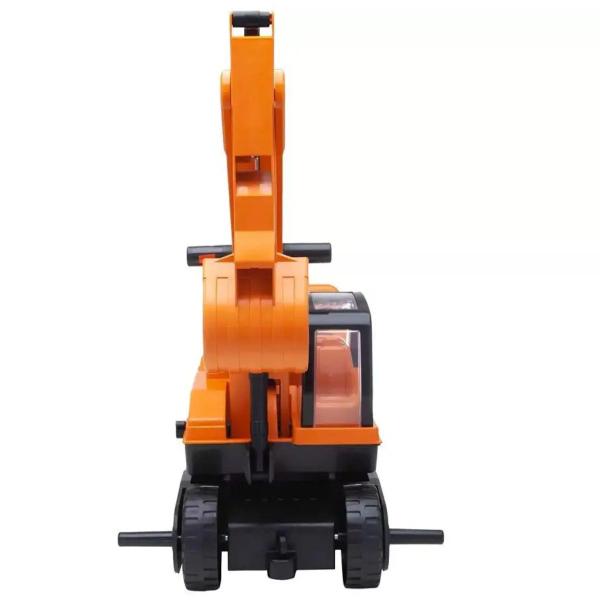 Imagem de Brinquedo Escavadeira Infantil Escavator Gigante Giant Pedal Laranja